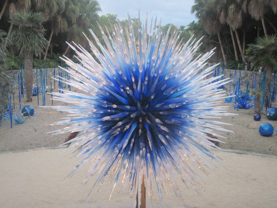South Florida: Chihuly Exhibit at Fairchild - Gina Pacelli : Gina Pacelli
