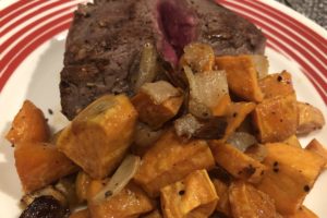 Beef Shoulder Tender & Sweet Potatoes